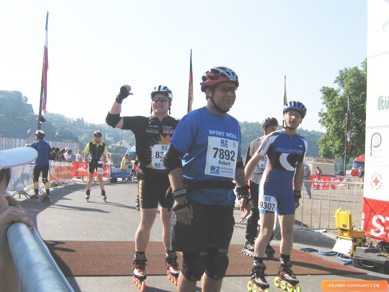 Mittelrheinmarathon 18.6.2006, 1h21:26 (netto)
