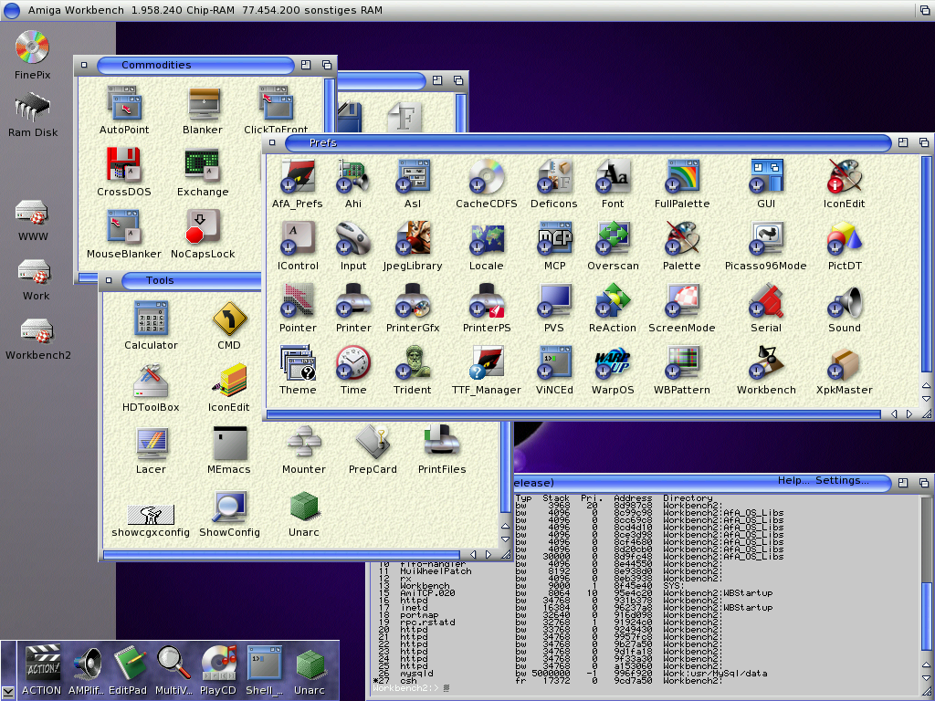 AfA-OS 4.0 mit ein paar "Ken's Icons"
