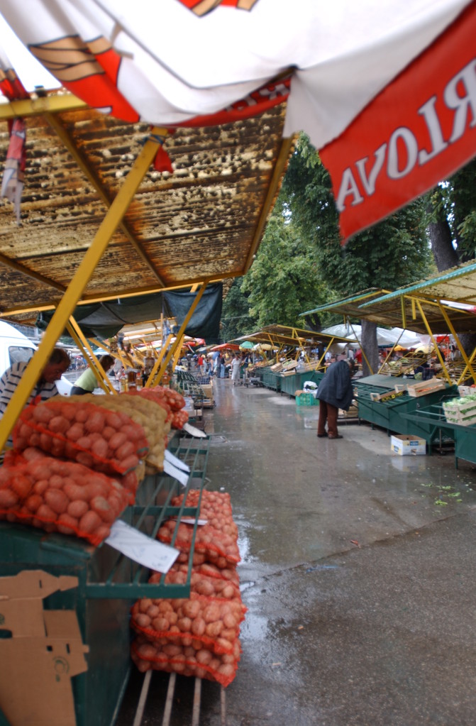 Markt in Pula
... bei Regen
