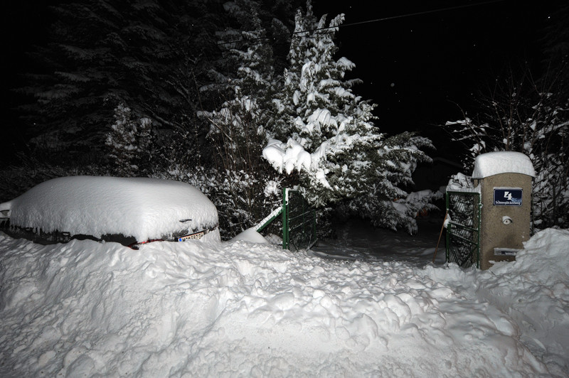 Schnee vom 17.1.2013

